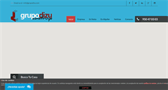 Desktop Screenshot of grupodizu.com